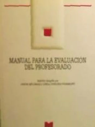 Manual para la evaluación del profesorado