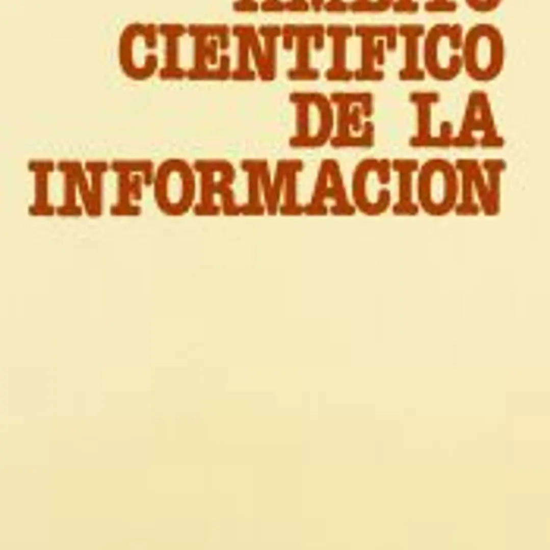 El ámbito científico de la información 1