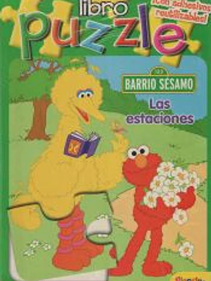 Libro puzzle. Las estaciones