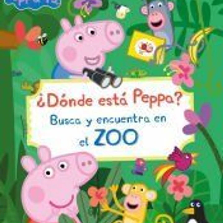 Peppa Pig. Libro juguete - ¿Dónde está Peppa? Busca y encuentra en el zoo 1