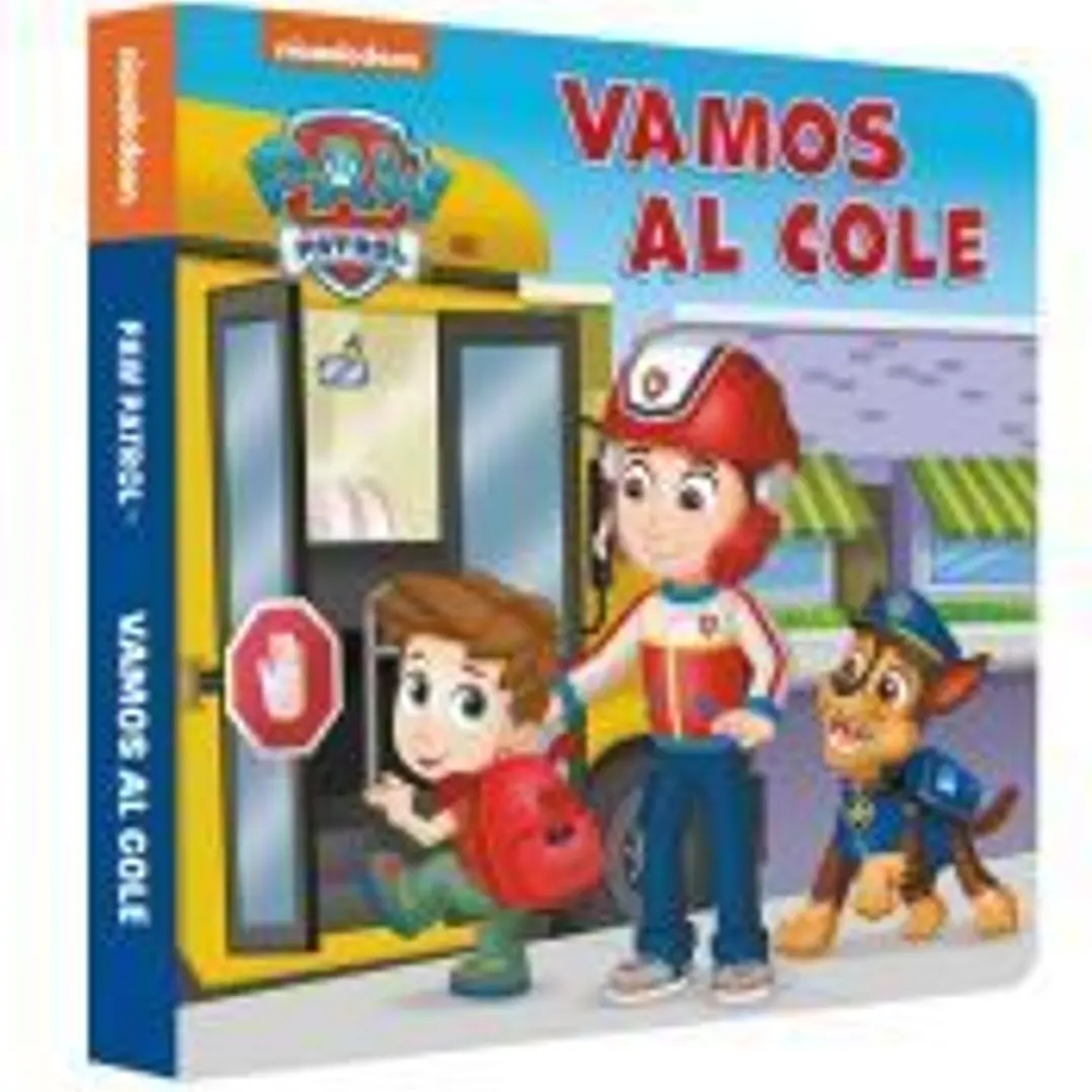 Paw Patrol | Patrulla Canina. Libro de cartón - Vamos al cole 1