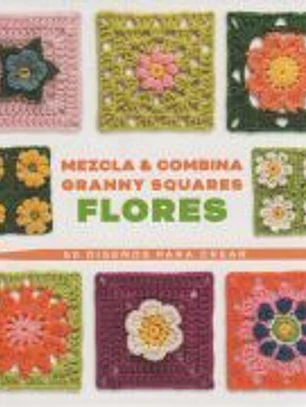 Mezcla y combina granny squares flores