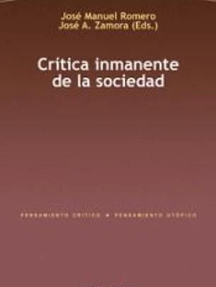 Critica inmanente de la sociedad