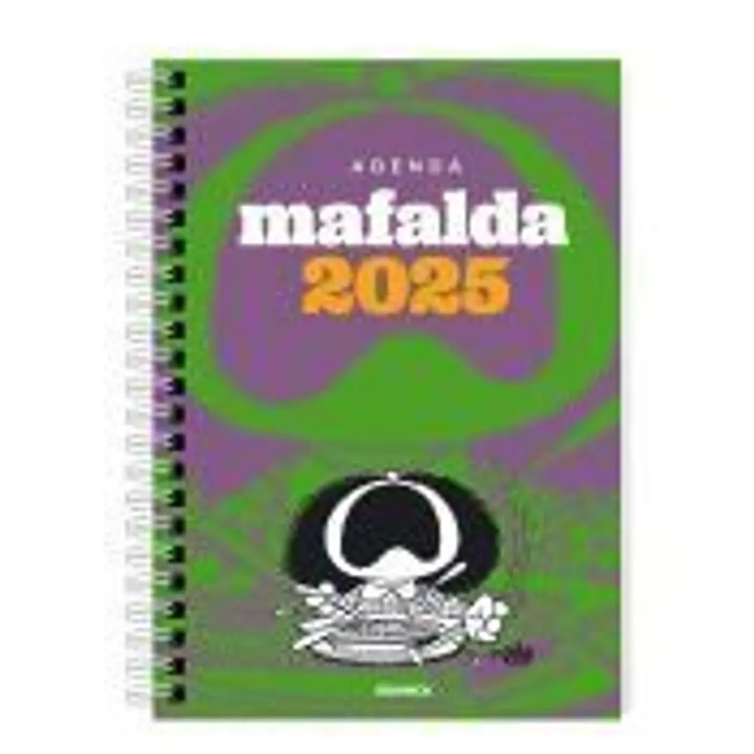 Mafalda 2025, Agenda Para La Mujer Anillada verde-gris 1