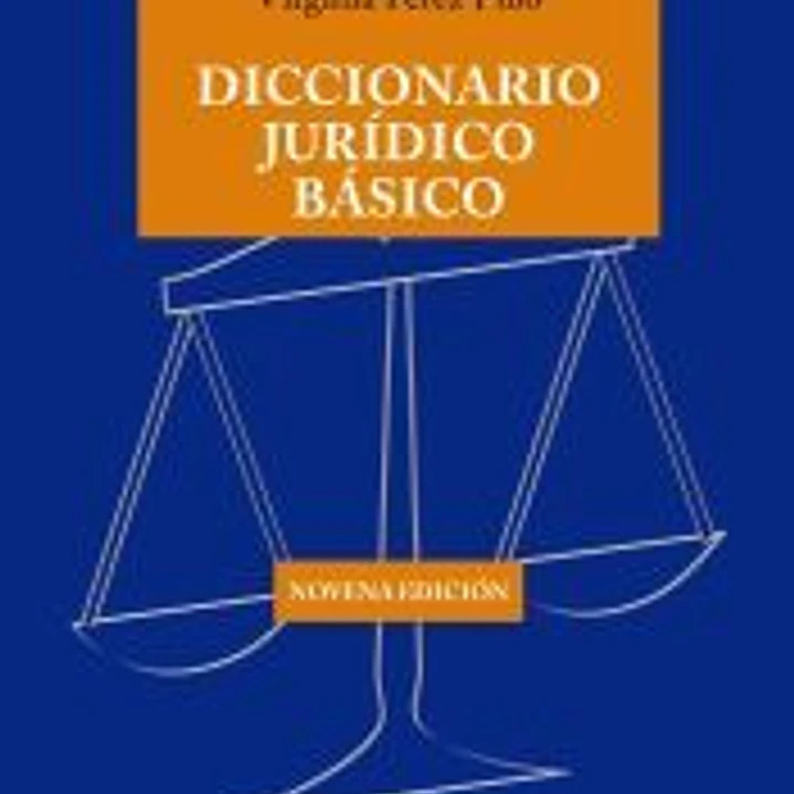 Diccionario jurídico básico 1