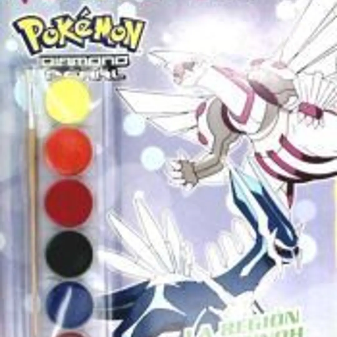 Pokémon Diamond Pearl, La región de Sinnoh. Pintamania acuarelas 1