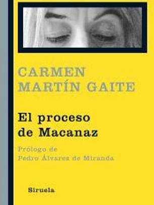 PROCESO DE MACANAZ, EL