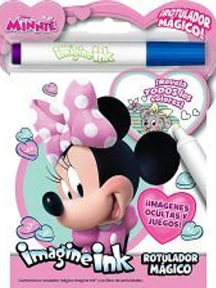 Minnie. Rotulador mágico: Libro para colorear y actividades con rotulador mágico
