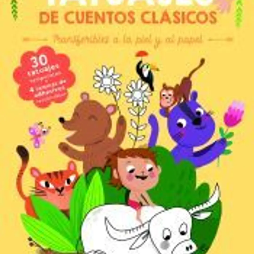 Tatuajes de cuentos clásicos. El libro de la selva 1