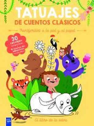 Tatuajes de cuentos clásicos. El libro de la selva