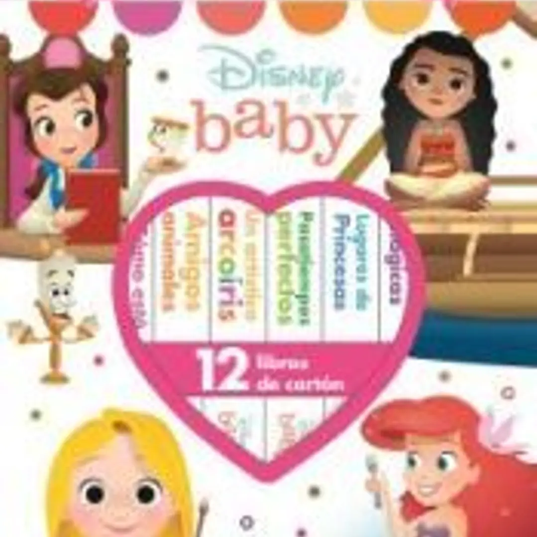 MI PRIMERA LIBRERÍA DISNEY BABY PRINCESAS M1L 1