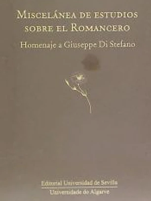 Miscelánea de estudios sobre el Romancero