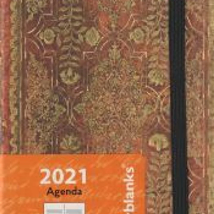 Agenda 2021 Caqui. Mini, por días 12 meses 1