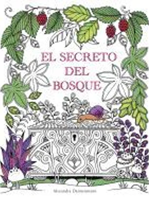 El Secreto del Bosque: Encuentra Las Joyas Escondidas. Un Libro Para Colorear Para Adultos.