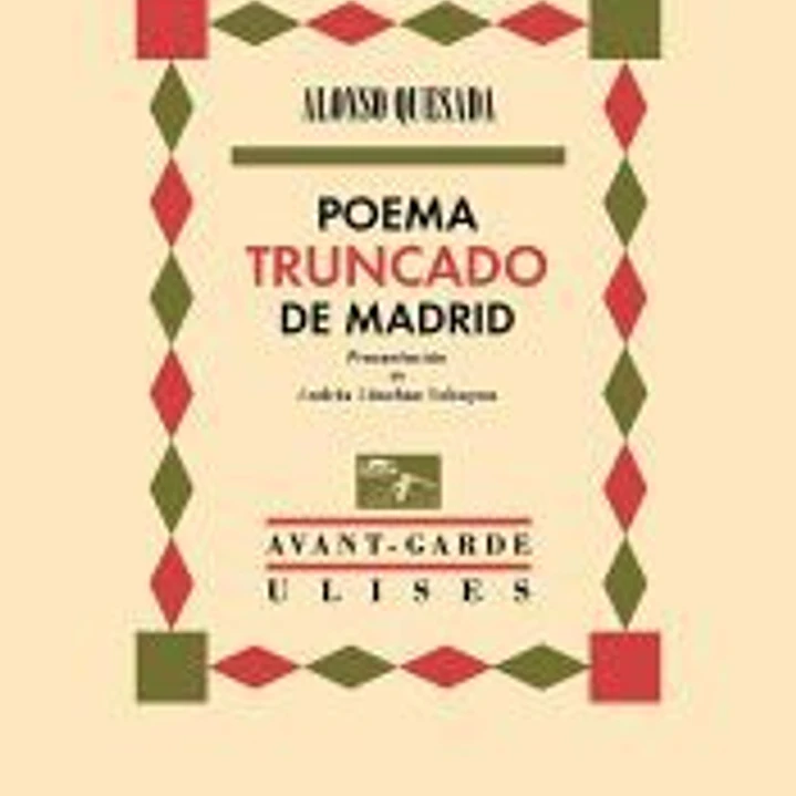 Poema truncado de Madrid 1