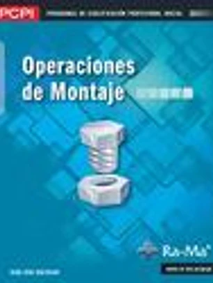 Operaciones de montaje (MF0088_1)