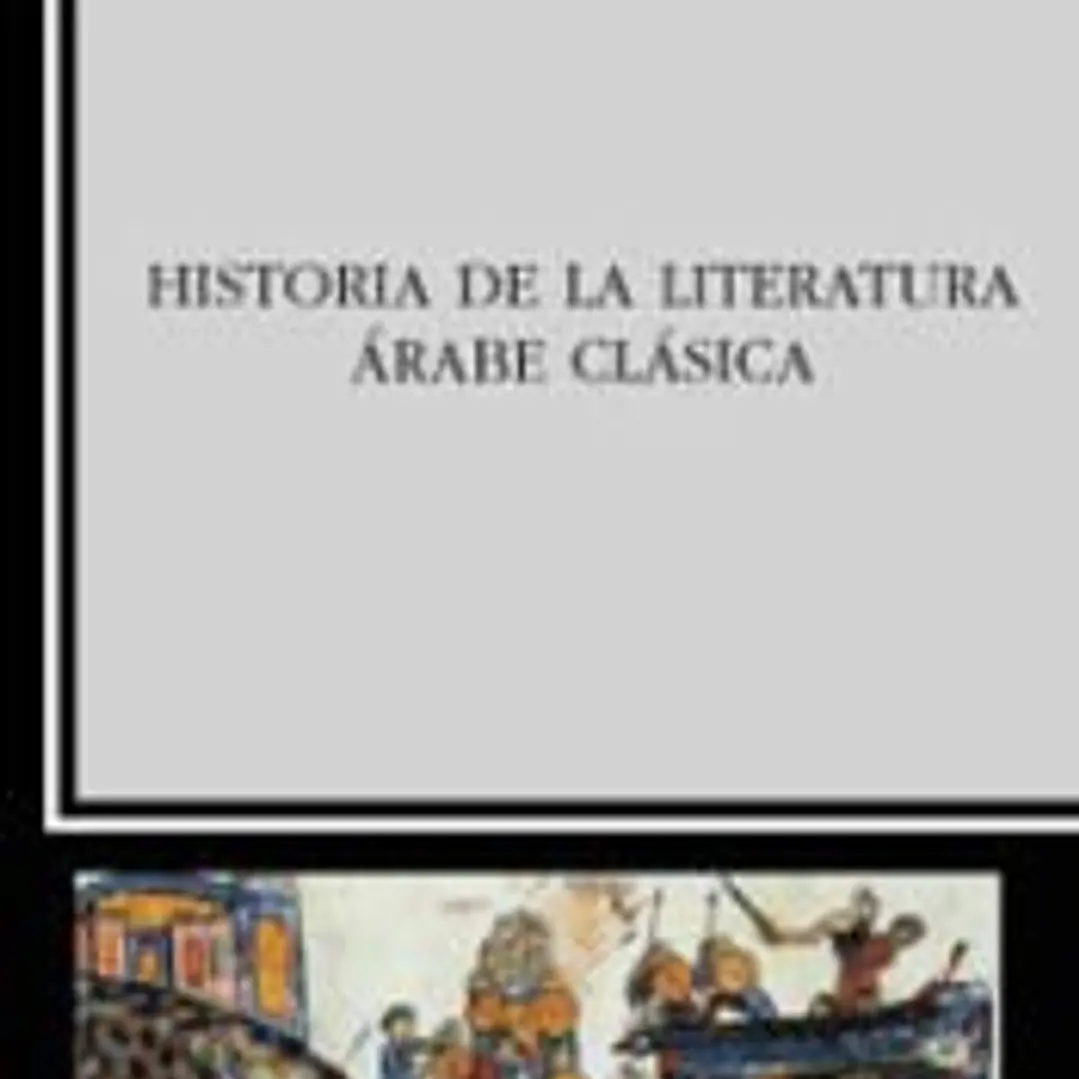 Historia de la literatura árabe clásica 1