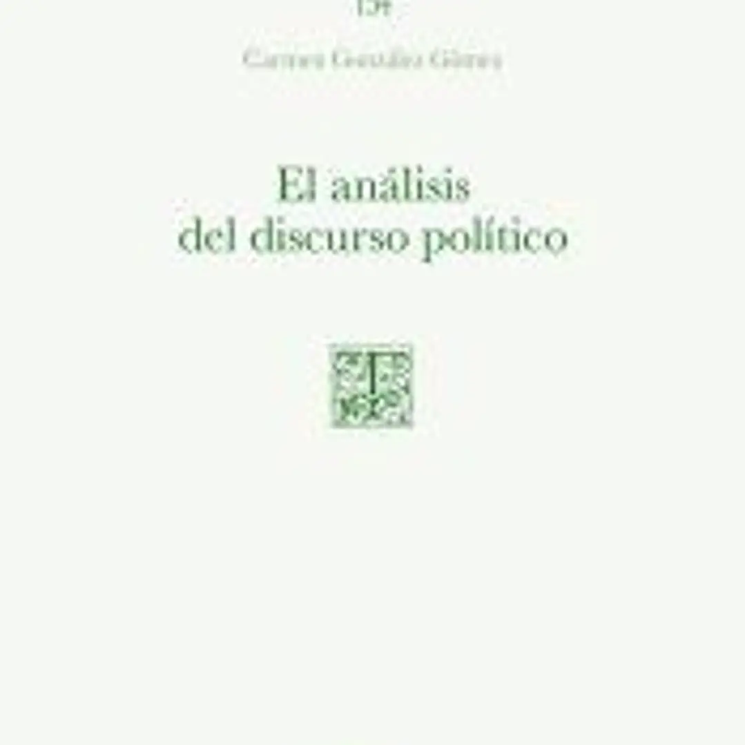 El análisis del discurso político 1