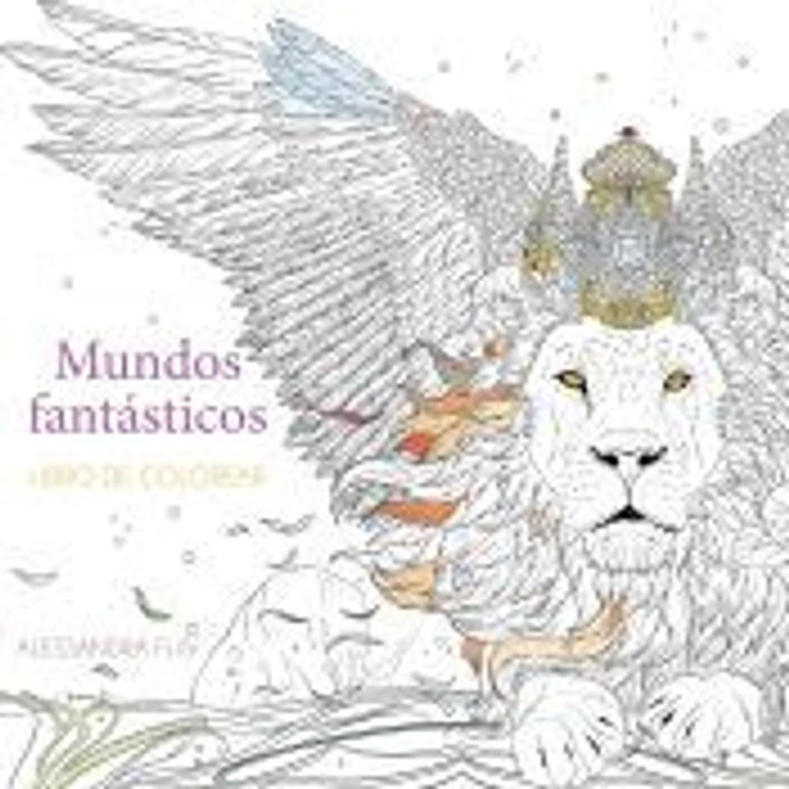 Mundos fantásticos: Libro de colorear 1