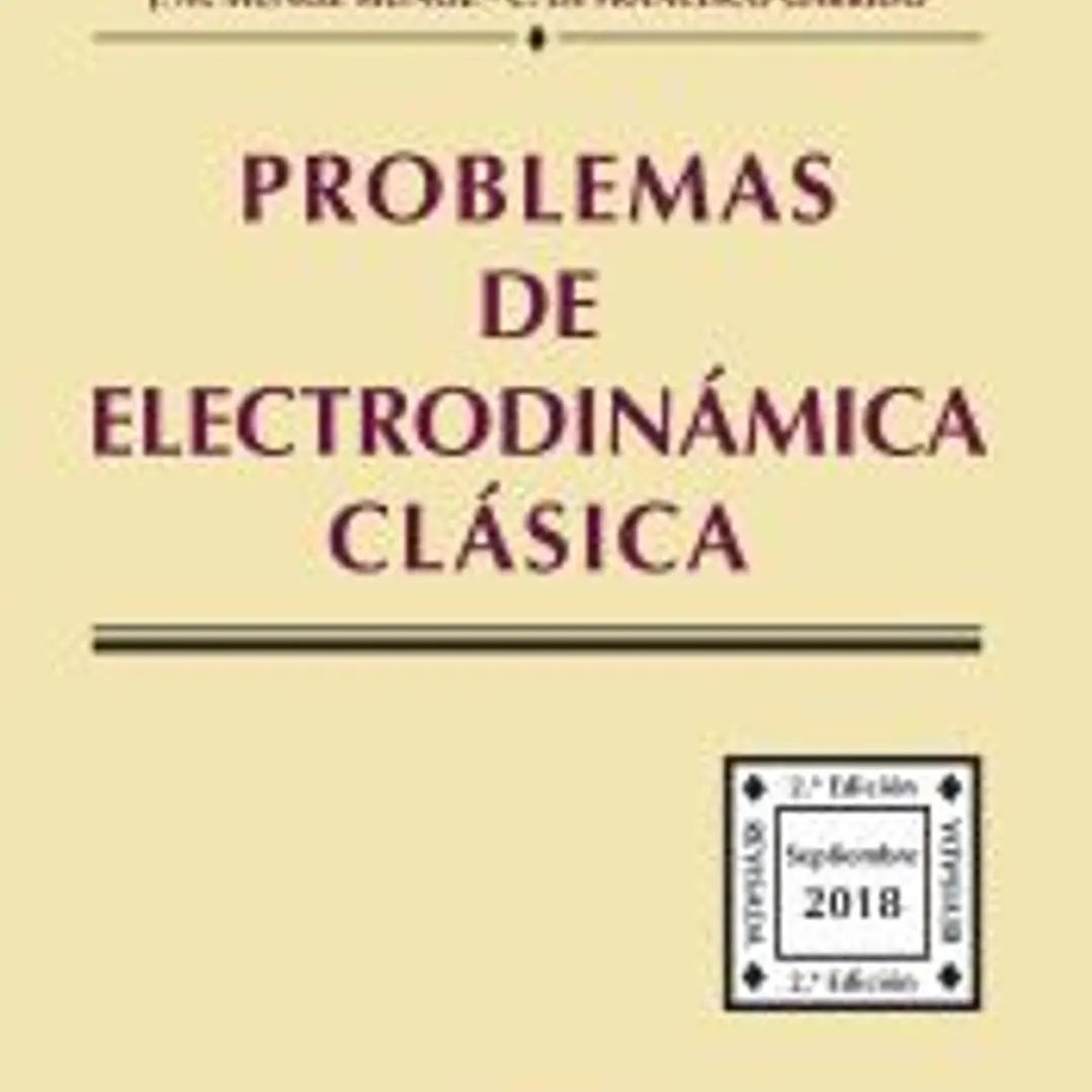 Problemas de Electrodinámica Clásica 1
