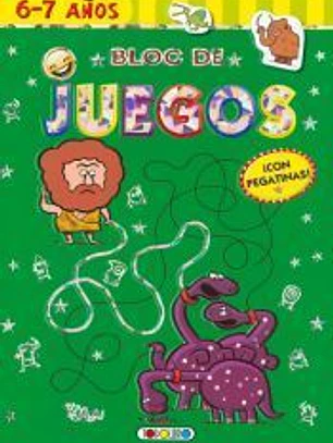 Dinosaurios 6-7 años. Bloc de juegos