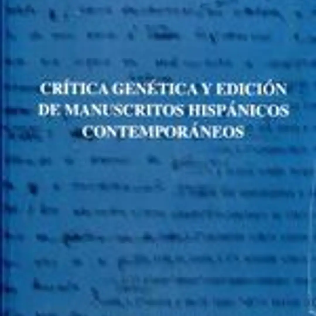 CRITICA GENETICA Y EDICION MANUSCRITOS HISPANICOS 1