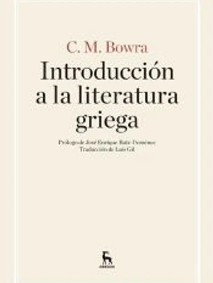 Introducción a la literatura griega