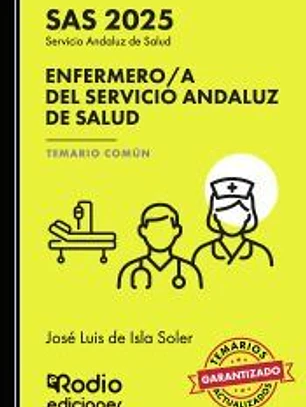 Enfermero/a del Servicio Andaluz de Salud. Temario Común. SAS 2025