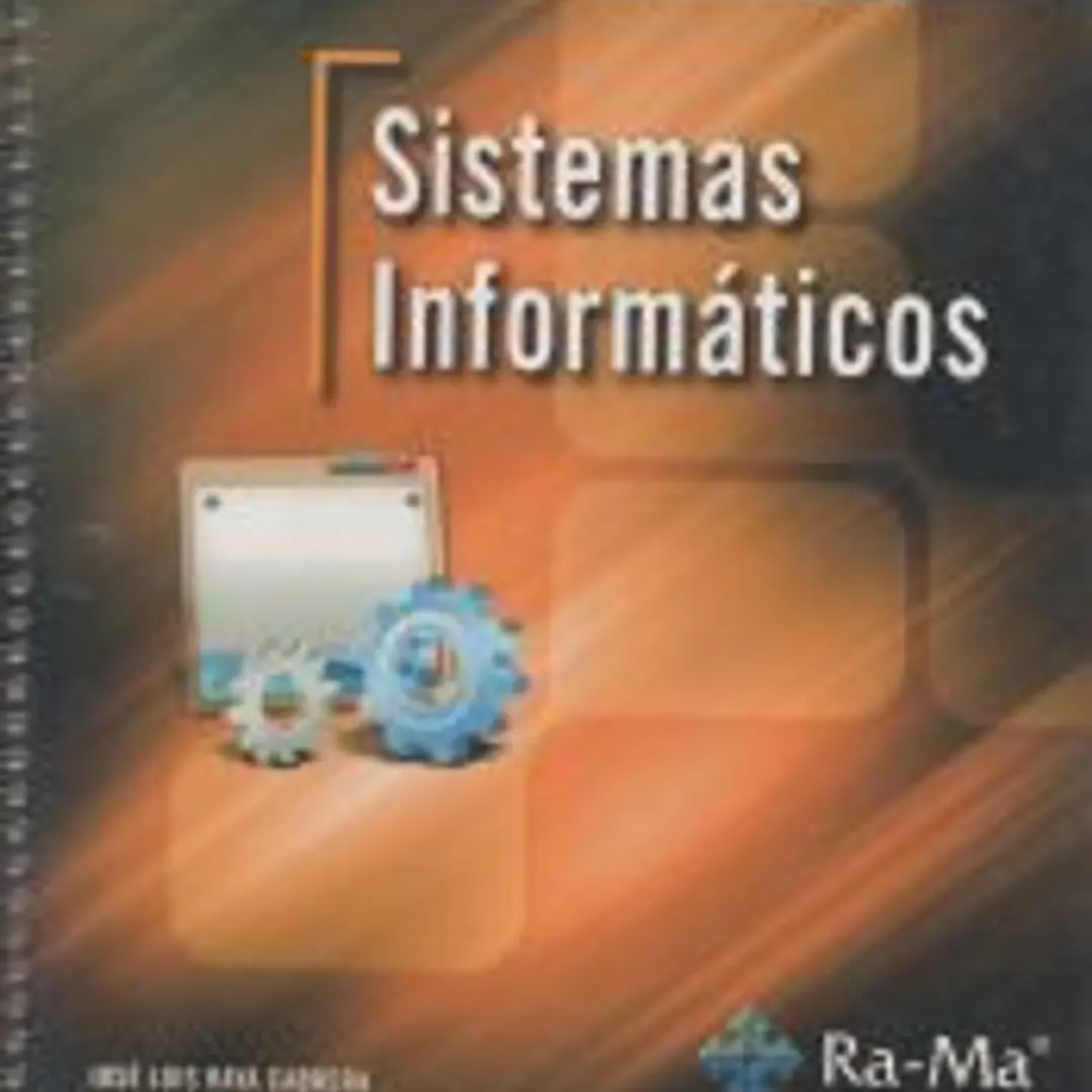 SISTEMAS INFORMATICOS. CFGS. 1