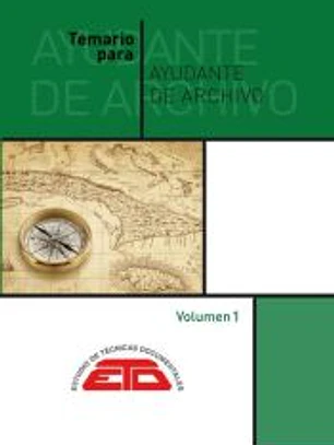 Temario para Ayudante de Archivo. 2025