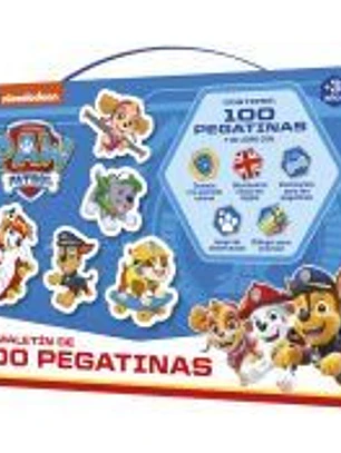 Ludum maletín. 100 pegatinas patrulla canina