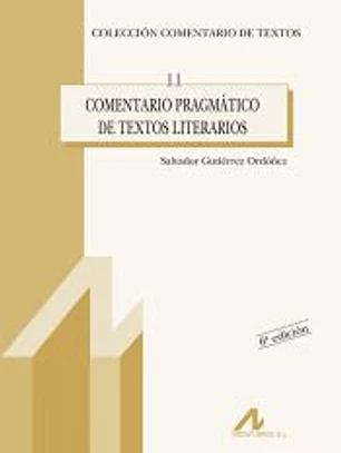 Comentario pragmático de textos literarios (11)