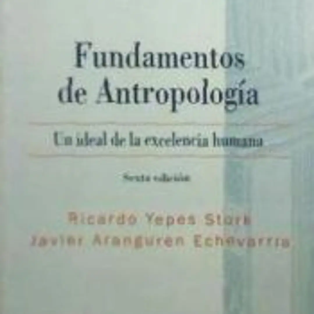 Fundamentos de antropología 1