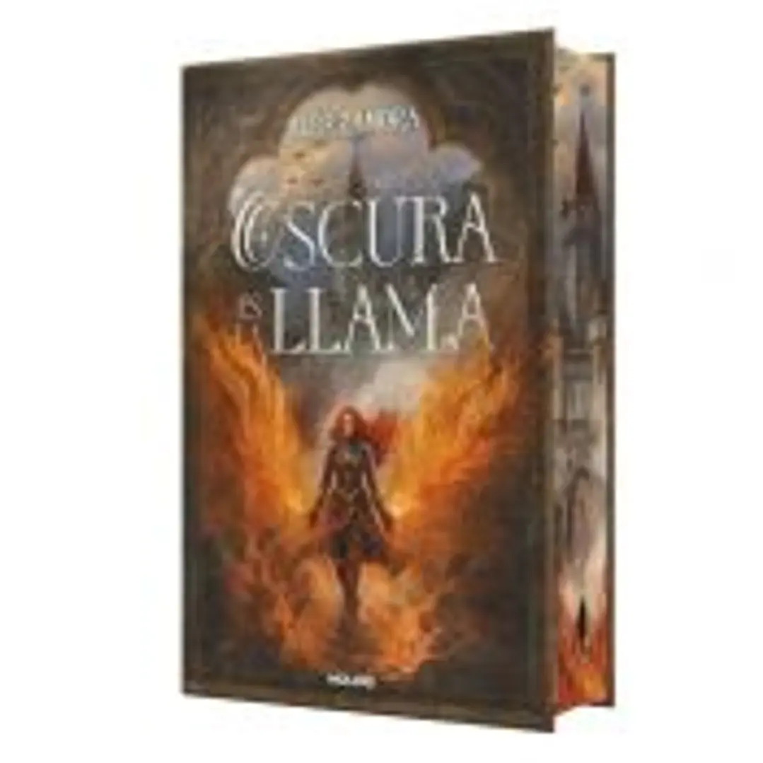 Oscura es la llama (edición limitada con cantos tintados) 1