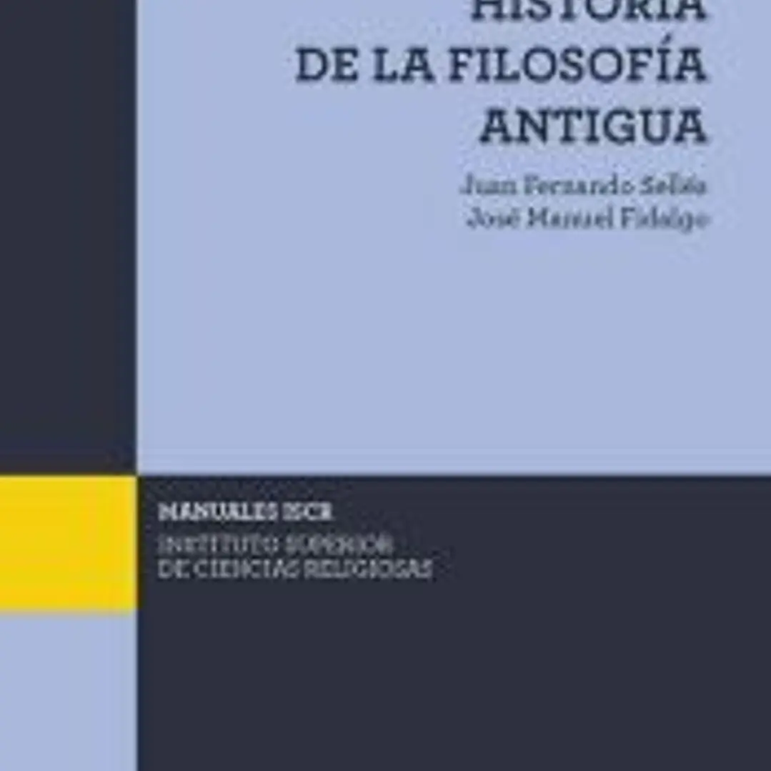 Historia de la filosofía antigua (ISCR) 1