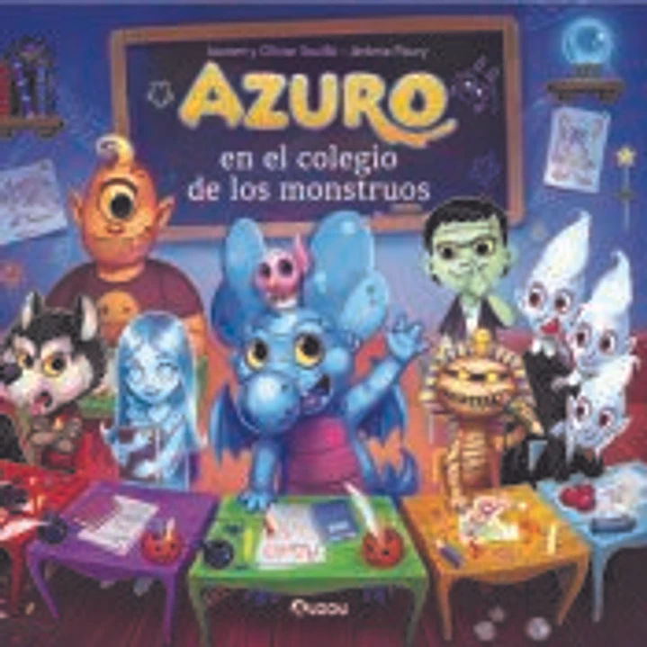 Azuro en el colegio de los monstruos 1