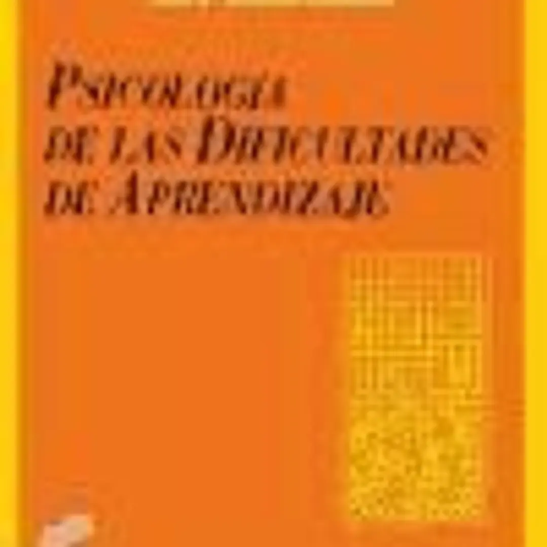 Psicología de las dificultades del aprendizaje 1