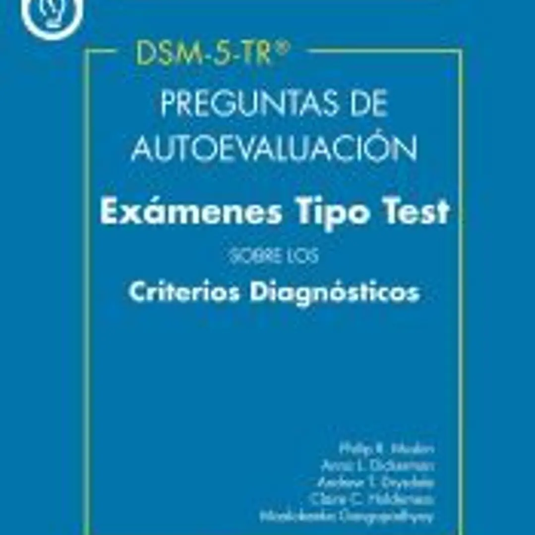 Preguntas de Autoevaluación del DSM-5 TR 1