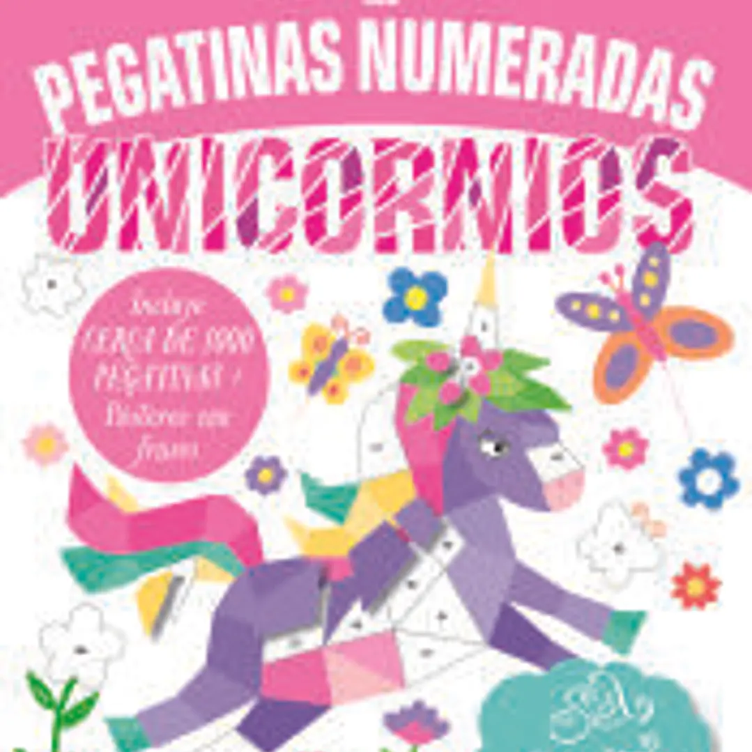 MINDFULNESS con pegatinas numeradas: UNICORNIOS 1