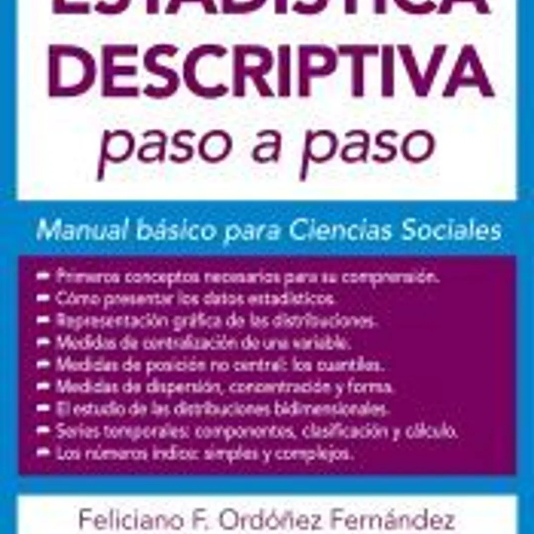 Estadística descriptiva paso a paso 1