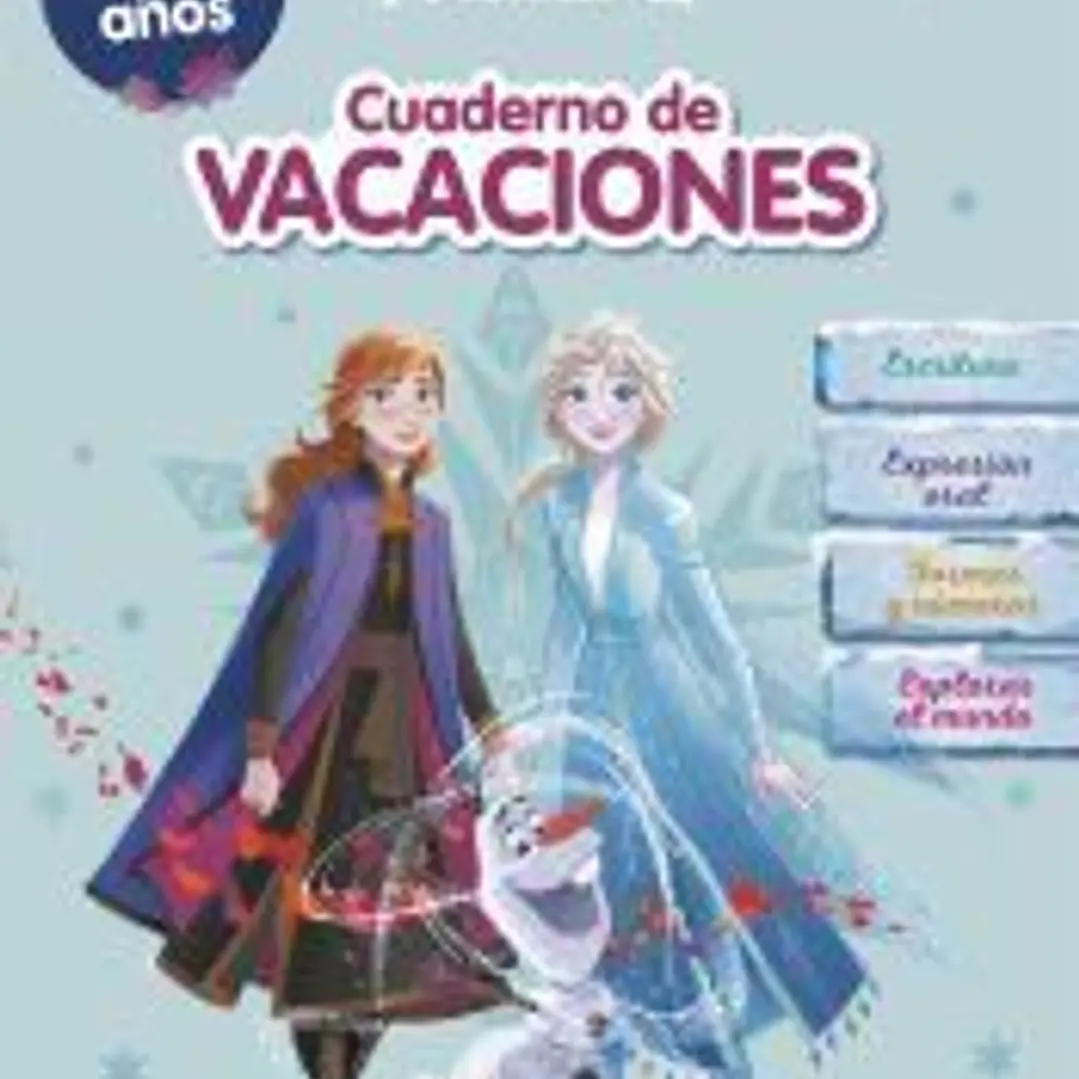 Frozen. Cuaderno de vacaciones (4-5 años) (Disney. Cuaderno de vacaciones) 1
