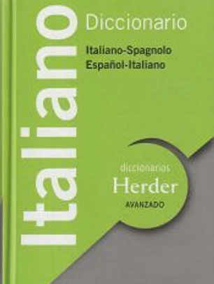 Diccionario avanzado italiano