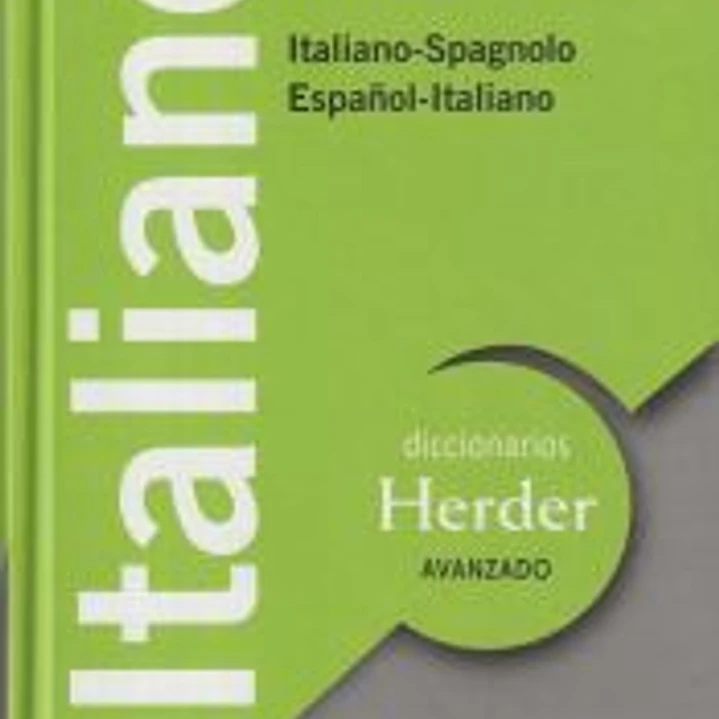 Diccionario avanzado italiano 1