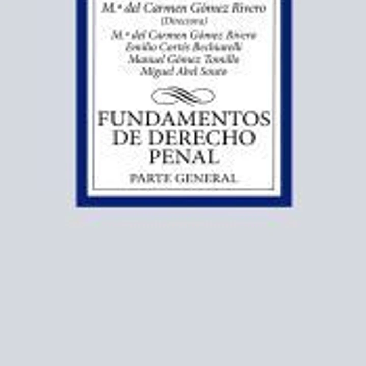 Fundamentos de Derecho Penal 1