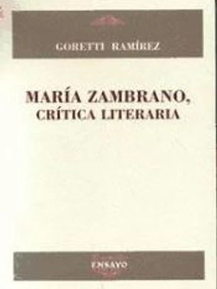 MARIA ZAMBRANO, CRITICA LITERARIA
