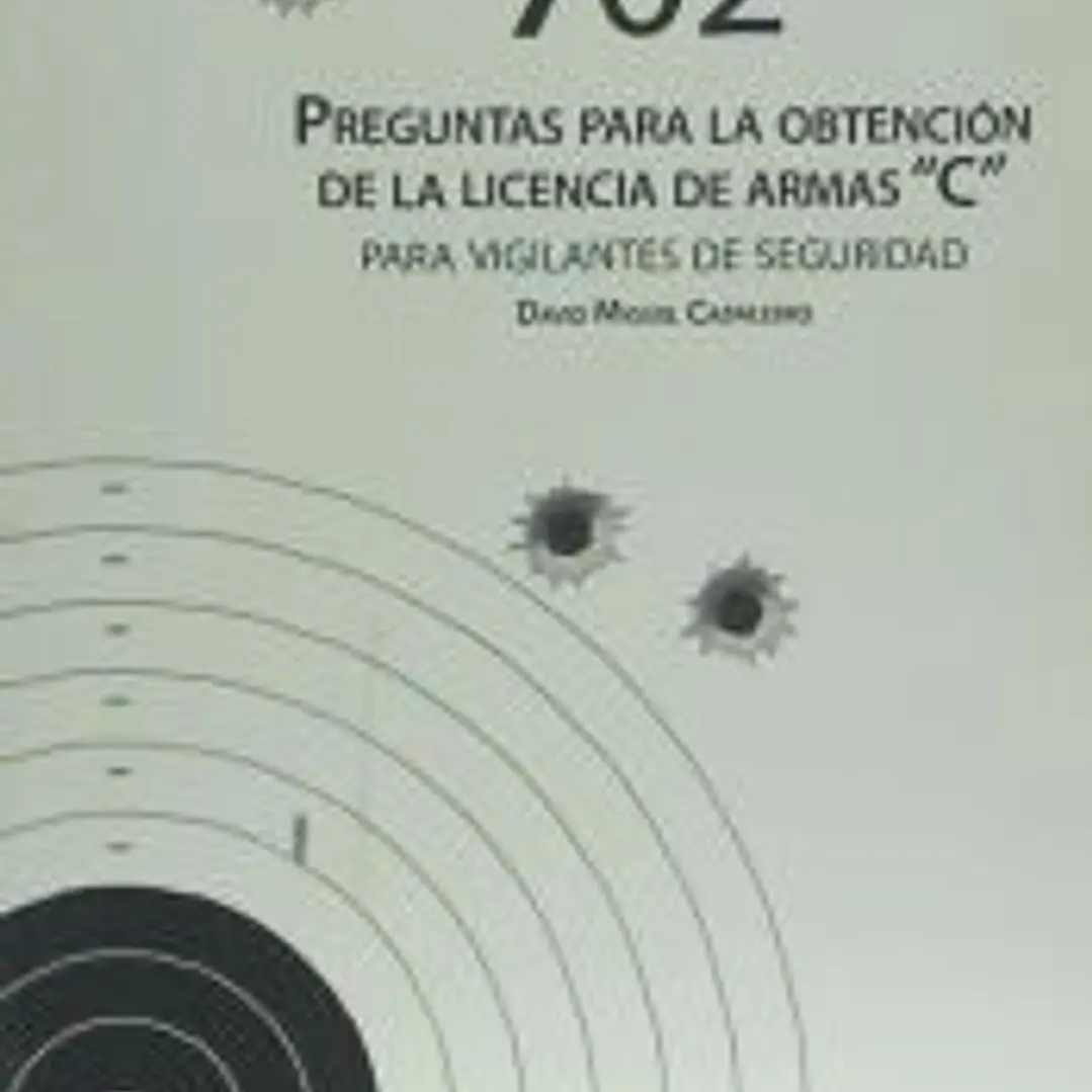 702 preguntas para la obtención de licencia de armas C 1