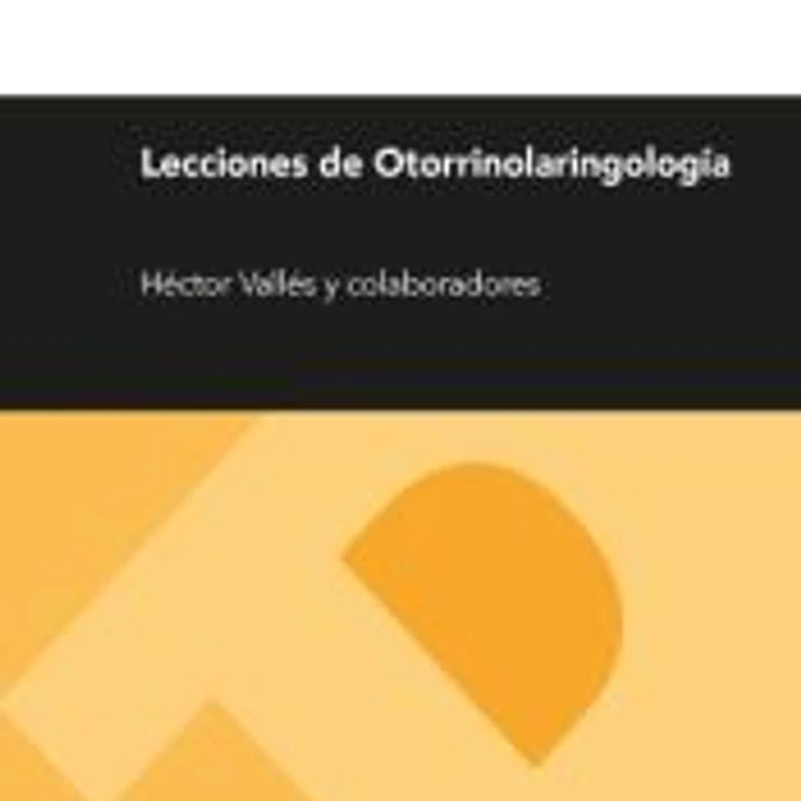 Lecciones de otorrinolaringología 1