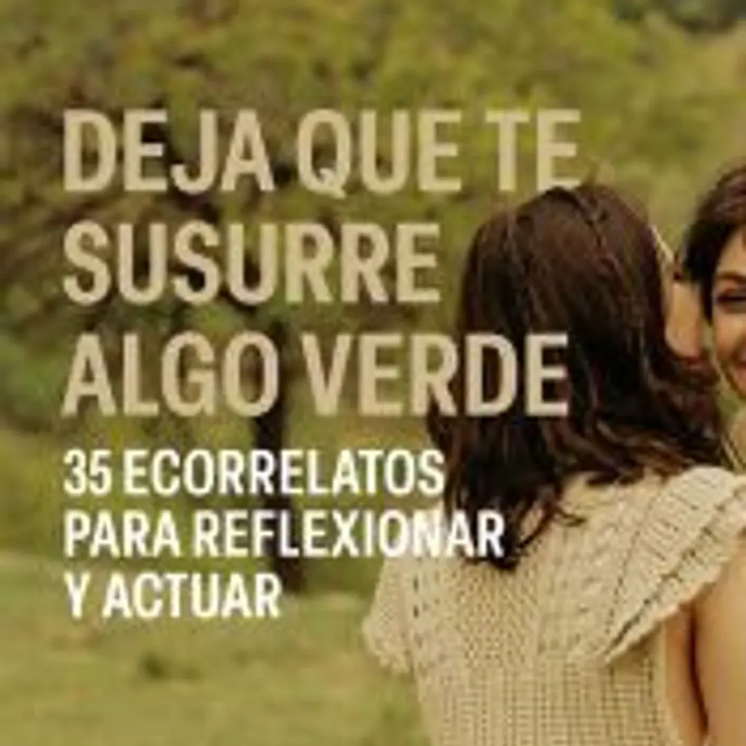 Deja que te susurre algo verde. 35 ecorrelatos para reflexionar y actuar 1