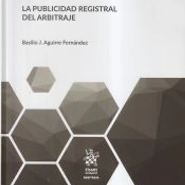 La publicidad registral del arbitraje 1
