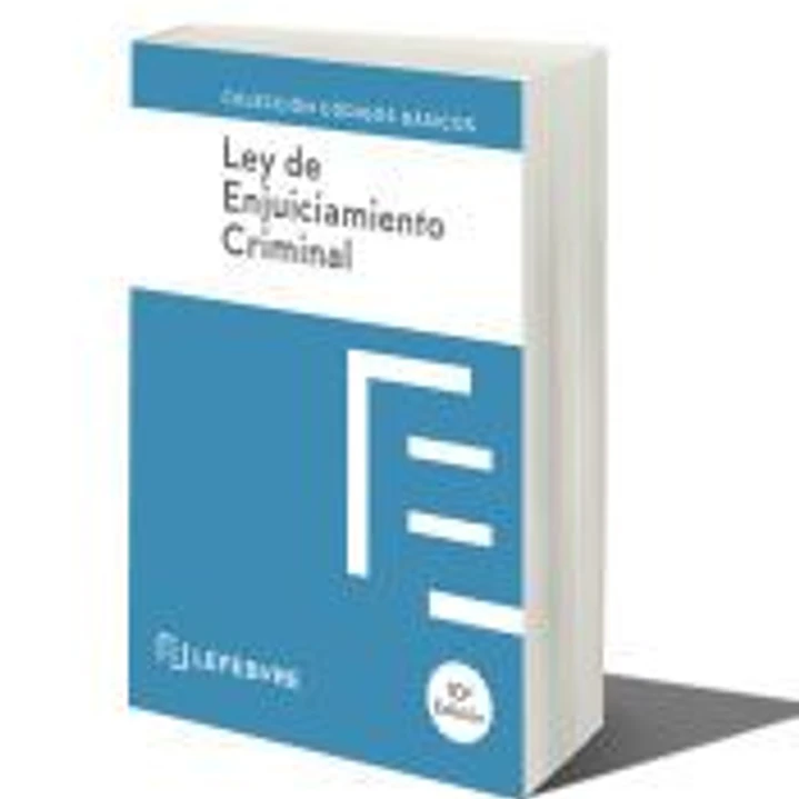 LEY DE ENJUICIAMIENTO CRIMINAL 10ª edc. 1